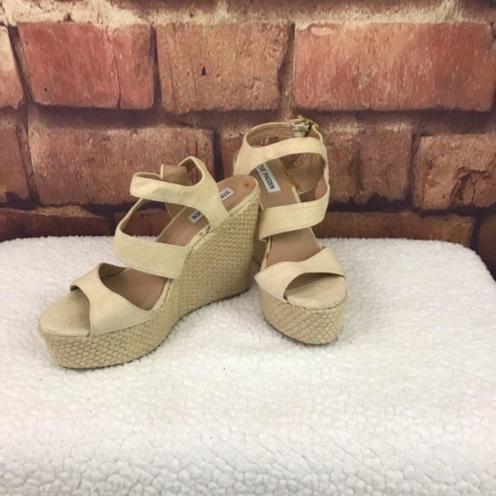 Steve Madden Canvas Wedges